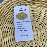 GZBOLEN Baskets for household purposes - Perfect for Bread, Pastries, and Snacks（Round）
