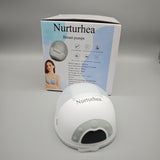 Nurturhea Breast Pump – 4 Modes & 12 Levels, 1100mAh Rechargeable, Type-C USB, 180mL Capacity, Silent & Anti-Backflow