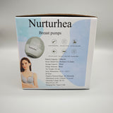 Nurturhea Breast Pump – 4 Modes & 12 Levels, 1100mAh Rechargeable, Type-C USB, 180mL Capacity, Silent & Anti-Backflow