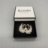 Koruhi Brooches being jewelry - Premium Alloy, Clasp Design, 5.5cm Elegant Jewelry