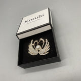 Koruhi Brooches being jewelry - Premium Alloy, Clasp Design, 5.5cm Elegant Jewelry