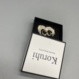 Koruhi Brooches being jewelry - Premium Alloy, Clasp Design, 5.5cm Elegant Jewelry