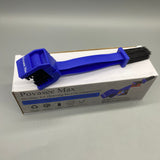 Povasee Max Brushes for Cleaning Bicycle Components, Double-Headed Design, ABS Material, 64g, Blue, Ideal for Chain, Sprocket, and Crankset Maintenance