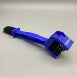 OSEPOH Brushes for cleaning bicycle components, Dual-Head Design for Chain, Flywheel, Crankset Cleaning, 64g Lightweight, ABS Material, Blue