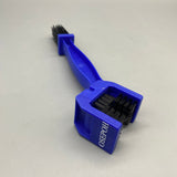OSEPOH Brushes for cleaning bicycle components, Dual-Head Design for Chain, Flywheel, Crankset Cleaning, 64g Lightweight, ABS Material, Blue