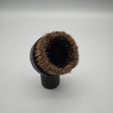 italdos Brushes for vacuum cleaners – 32mm Universal Fit, 115×52mm, 50g, Natural Bristle Round Brush for Corners & Small Surfaces Dust Cleaning