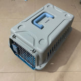 Reptibudy Cages for pets, Portable Handheld Design, Durable PP & ABS, 360° Ventilation, Press-Lock Door with Reinforced Iron Gate