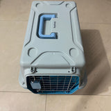 Reptibudy Cages for pets, Portable Handheld Design, Durable PP & ABS, 360° Ventilation, Press-Lock Door with Reinforced Iron Gate