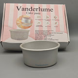 Vanderlume Cake Pan, Food-Grade Aluminum Alloy, Nonstick Removable Bottom, Heat-Resistant, Easy to Clean, Ideal for Chiffon & Sponge Cakes