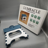 LUMRACLE Camping furniture – Camping furniture，Foldable Camping Chair，Modern Minimalist Style, 24.5cm, Durable PP Plastic, Lightweight & Easy to Store