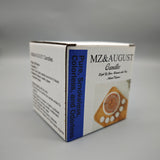 MZ&AUGUST Natural Soy Candles – 8-Pack, 38x24mm, 8-Hour Burn Time Each, Made from Pure, Healthy Butter Wax
