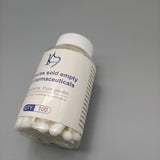 KANAS Empty Capsules for Pharmaceuticals, Pure Gelatin, 100% BSE Free, No Additives or Preservatives