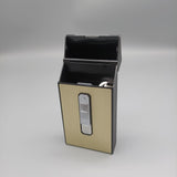 Fort Knight USB Charging Case for E-Cigarettes - Gold Metal Alloy