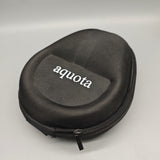 aquota Headphone Case – 900D Nylon, Black, 16x21.5x10cm, Protective Hard Shell for Most Headphones, Durable & Water-Resistant