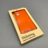 Shiketong Cases for mobile phones for iPhone 11, Orange, Anti-Fingerprint, Skin-Friendly, Soft and Protective