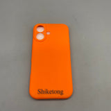 Shiketong Cases for mobile phones for iPhone 11, Orange, Anti-Fingerprint, Skin-Friendly, Soft and Protective