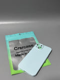 Crsrcase Cases for mobile phones for iPhone 13, All-Around Protection, White Slim Fit Design