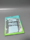 Crsrcase Cases for mobile phones for iPhone 13, All-Around Protection, White Slim Fit Design