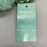 KOIJYFNL Cat Toys – Plush Balls with Bells, ABS Plastic, 100cm Elastic String, 8cm Diameter Balls