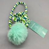 KOIJYFNL Cat Toys – Plush Balls with Bells, ABS Plastic, 100cm Elastic String, 8cm Diameter Balls