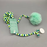 GRMlmosa Cat Toys, ABS Plastic with Bell & Plush, Elastic String 100cm, 8cm Ball Diameter for Cats' Playtime