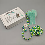 CarOsagarriak Cat Toy – 100cm Elastic Rope with Plush Ball & Bell, Durable ABS Material, Fun Exercise & Entertainment for Cats
