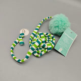 CarOsagarriak Cat Toy – 100cm Elastic Rope with Plush Ball & Bell, Durable ABS Material, Fun Exercise & Entertainment for Cats