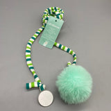 GRMlmosa Cat Toys, ABS Plastic with Bell & Plush, Elastic String 100cm, 8cm Ball Diameter for Cats' Playtime