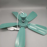 FIRHOT Green Ceiling Fan with Hooks - Cooling Home Fans