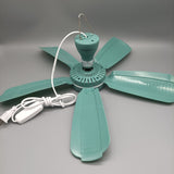FIRHOT Green Ceiling Fan with Hooks - Cooling Home Fans