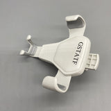 GSTATF Cell phone holders specially adapted for use in vehicles - Gravity Linkage, Air Vent Lock Hook, Single-Hand Operation, Silicone Pad, ABS, 95x95x70mm, White, 65g