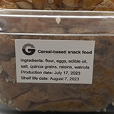 G Cereal-based snack food,Snacks Quinoa Multigrain Bread, Nutritious On-the-Go Snack for Active Adults