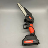 GCAOCHK Chain Saw, 9800W Brushless Motor, Lightweight 1.5kg Design, 4-10 Inch Hardened Chain, High Power & Long Battery Life