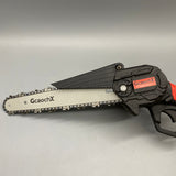 GCAOCHK Chain Saw, 9800W Brushless Motor, Lightweight 1.5kg Design, 4-10 Inch Hardened Chain, High Power & Long Battery Life