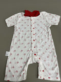 CaiYiEr Unisex Baby Soft Short Sleeve Romper, Short Sleeve Romper,Unisex Toddler Cotton Jumpsuit Outfits Clothes