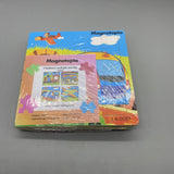 Magnetopia Children's Multiple Activity Toys, Wooden Puzzles for 3-6 Years Old, 4-Piece Set, 15×15×0.6cm, Brain Development