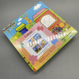 Fahuac Children's Multiple Activity Toys - Wooden Puzzles, 4 Pieces, 15×15×0.6cm