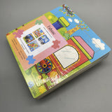 Fahuac Children's Multiple Activity Toys - Wooden Puzzles, 4 Pieces, 15×15×0.6cm