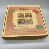 Fahuac Children's Multiple Activity Toys - Wooden Puzzles, 4 Pieces, 15×15×0.6cm