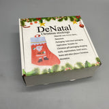 DeNatal Christmas Stockings – Non-Woven Fabric, Plush Design, Single-Pack for Holiday Gift Wrapping, Perfect for Stores, Hotels, and Home Decorations