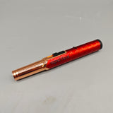 VAPEMONS Cigar Lighters Metal Body Red High-Temperature Jet Flame One-Click Lock 17cm Refillable Torch