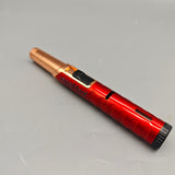 VAPEMONS Cigar Lighters Metal Body Red High-Temperature Jet Flame One-Click Lock 17cm Refillable Torch