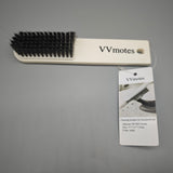 VVmotes Cleaning brushes for household use – PP Handle & PBT Bristles, Durable & Efficient Scrubbing, Compact 17×2.5×3.4cm, White