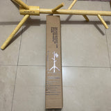 HZMGPCM Clothes Rods - 27.95×16.53 Inches, Natural Color, Strong Load-Bearing, Good Storage Capacity