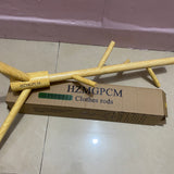 HZMGPCM Clothes Rods - 27.95×16.53 Inches, Natural Color, Strong Load-Bearing, Good Storage Capacity