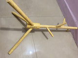 HZMGPCM Clothes Rods - 27.95×16.53 Inches, Natural Color, Strong Load-Bearing, Good Storage Capacity