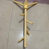 HZMGPCM Clothes Rods - 27.95×16.53 Inches, Natural Color, Strong Load-Bearing, Good Storage Capacity