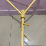 HZMGPCM Clothes Rods - 27.95×16.53 Inches, Natural Color, Strong Load-Bearing, Good Storage Capacity