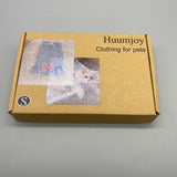 Huumjoy Pet Clothing - Polyester, Blue, Size Small