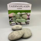 TAIDINGHUAXIN  Cobbles, 8-Piece Set, 7-10cm Smooth Stones for Crafts & Hand-Painting, Perfect for Art Projects and Home Decor, DIY Creative Painting